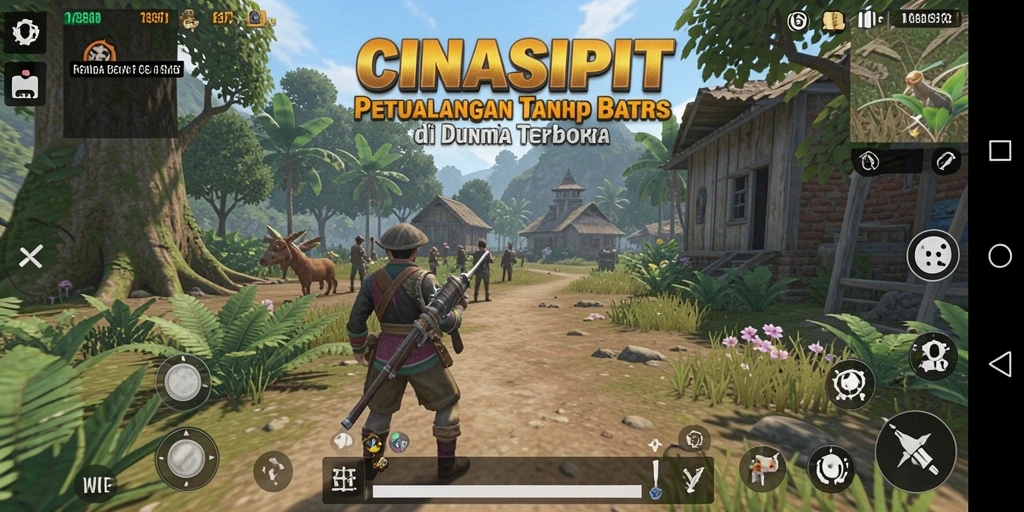 Tampilan gameplay menakjubkan di dunia Open World.
