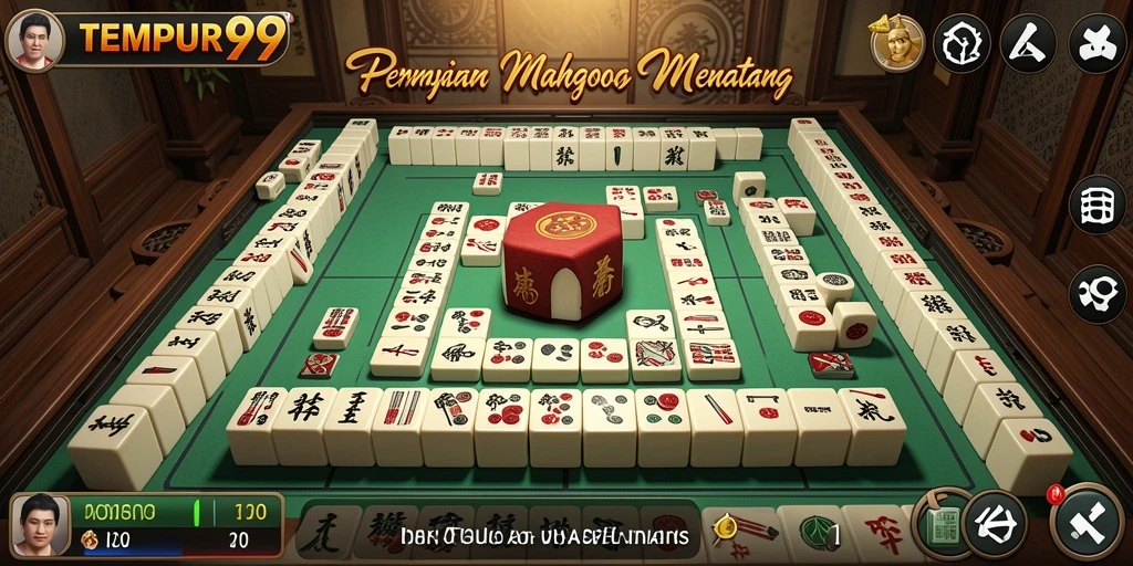 Tangkap momen seru gameplay Mahjong di TEMPUR99.